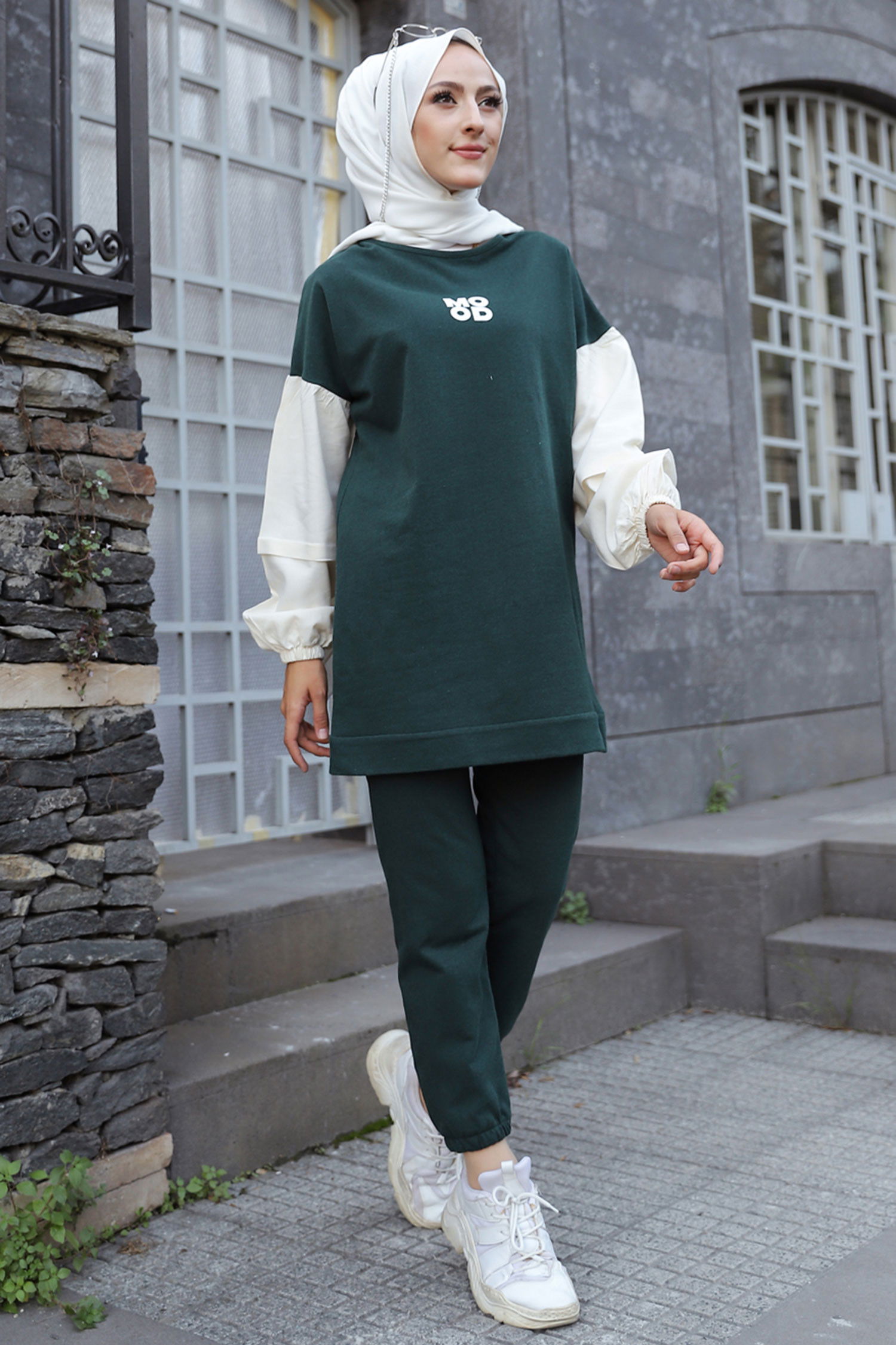 TUNIK PANTOLON Yeşil - 3087 YEŞİL