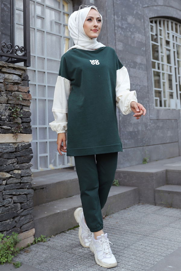 TUNIK PANTOLON Yeşil - 3087 YEŞİL