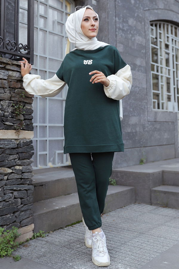 TUNIK PANTOLON Yeşil - 3087 YEŞİL