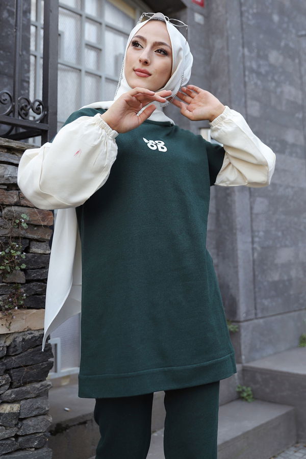 TUNIK PANTOLON Yeşil - 3087 YEŞİL