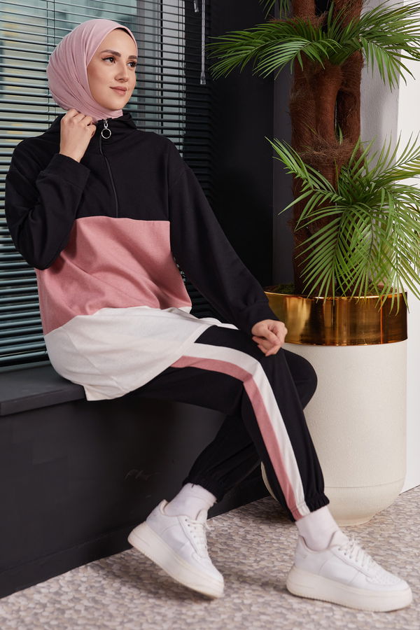 Tunık Pantolon GUL - 3834 Pembe - 3834