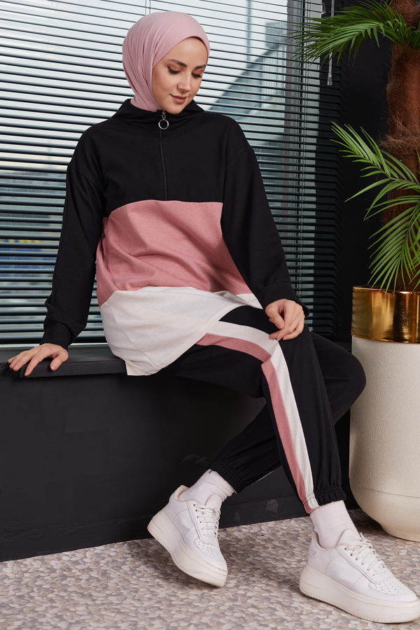 Tunık Pantolon GUL - 3834 Pembe - 3834