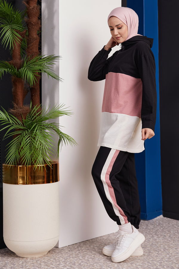 Tunık Pantolon GUL - 3834 Pembe - 3834