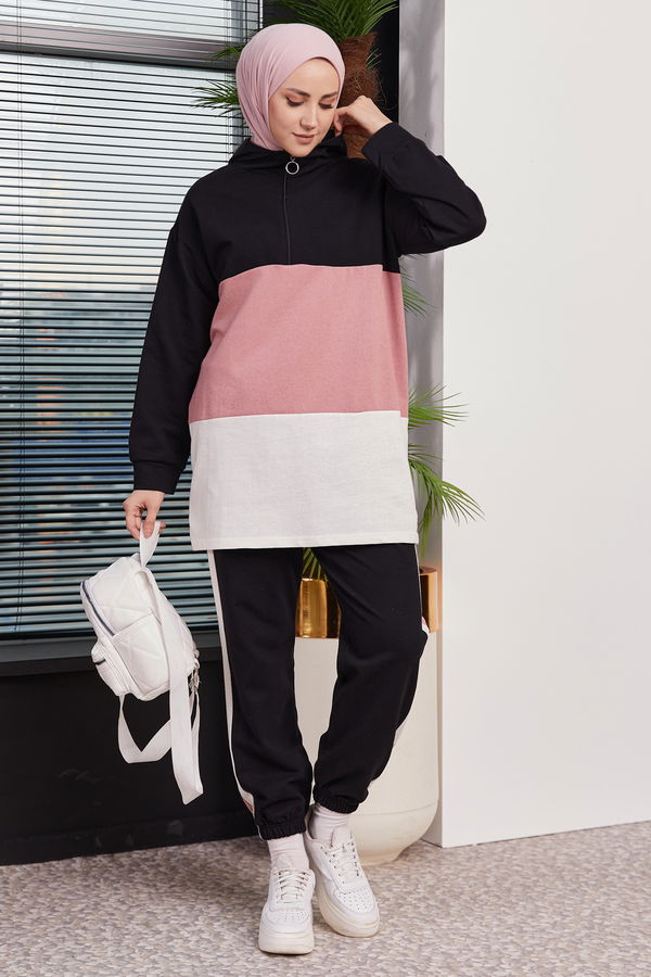 Tunık Pantolon GUL - 3834 Pembe - 3834