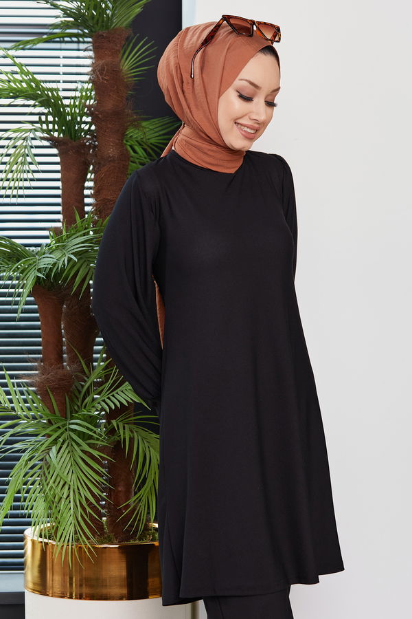 Tunık Pantolon Siyah - 3593