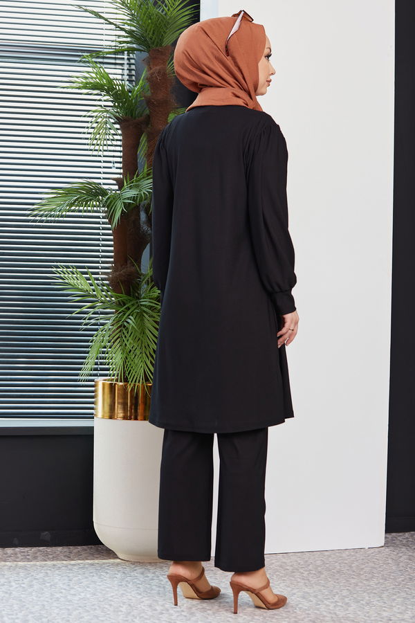 Tunık Pantolon Siyah - 3593