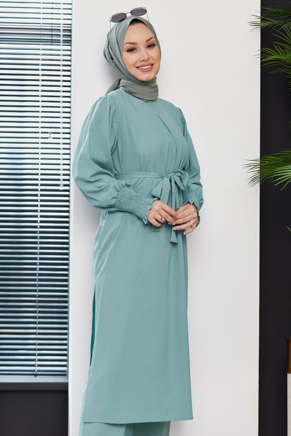 Tunık Pantolon Yeşil - 3678