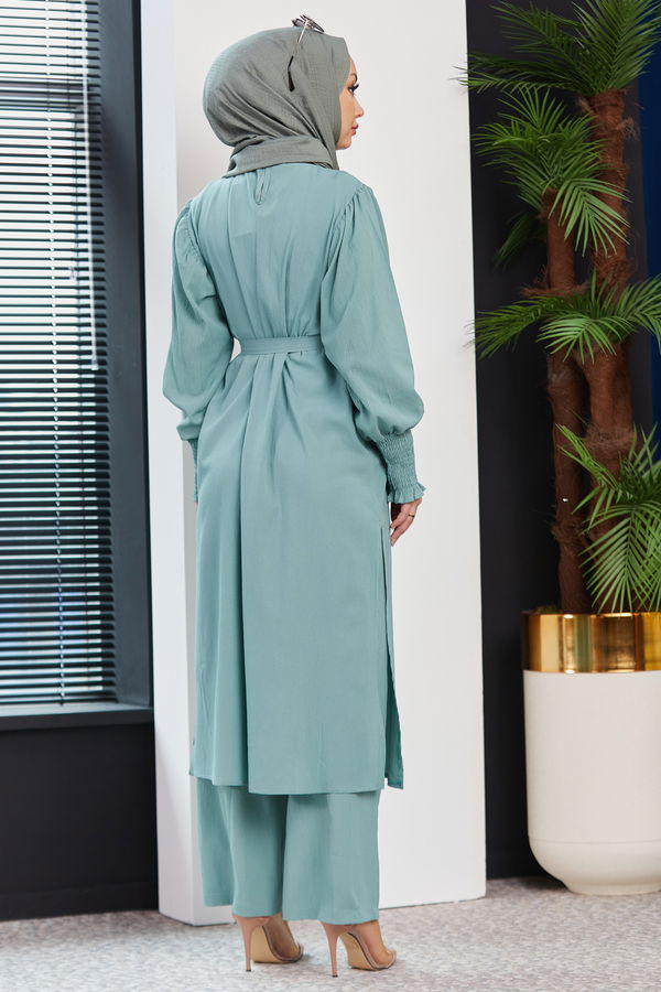 Tunık Pantolon Yeşil - 3678
