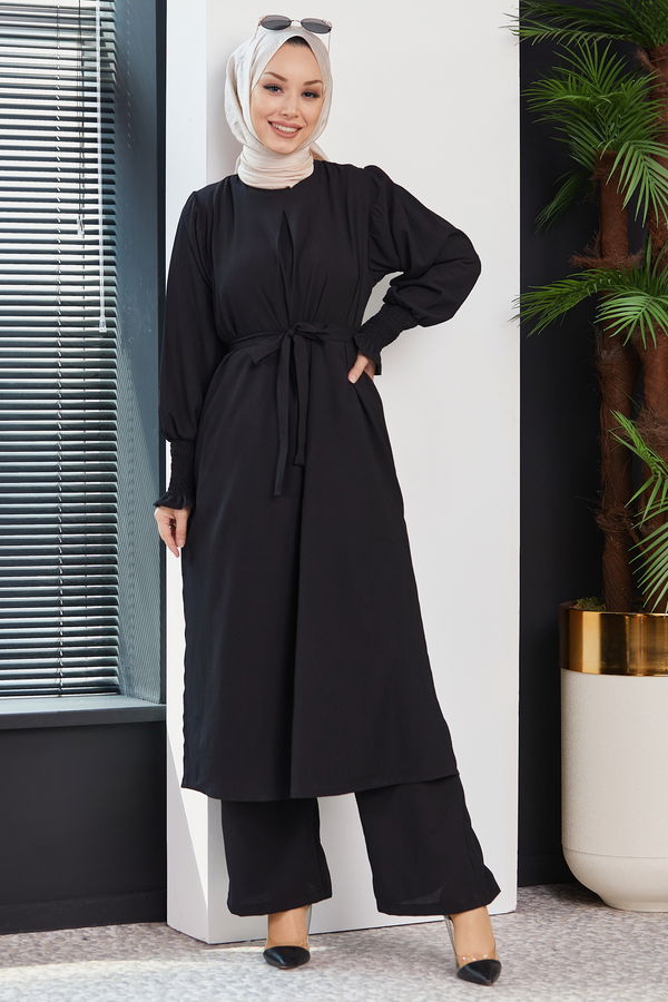 Tunık Pantolon Siyah - 3678