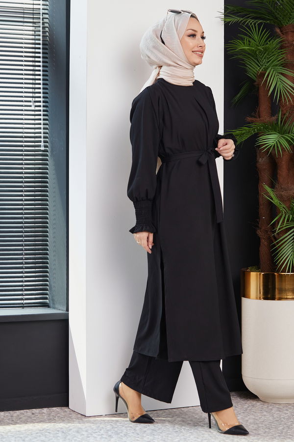 Tunık Pantolon Siyah - 3678