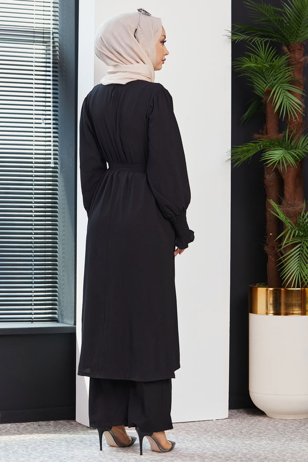 Tunık Pantolon Siyah - 3678