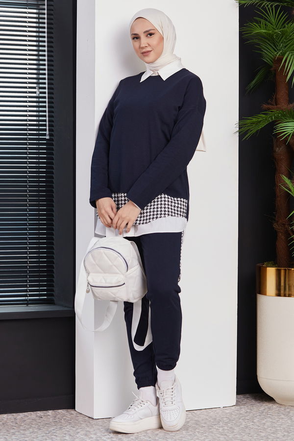 TUNIK PANTOLON Lacivert - 8830