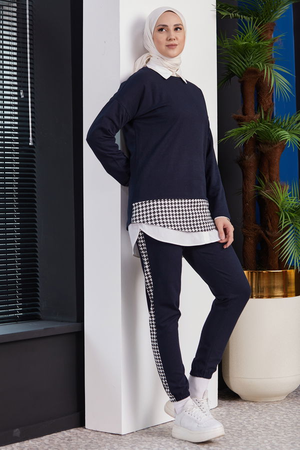 TUNIK PANTOLON Lacivert - 8830