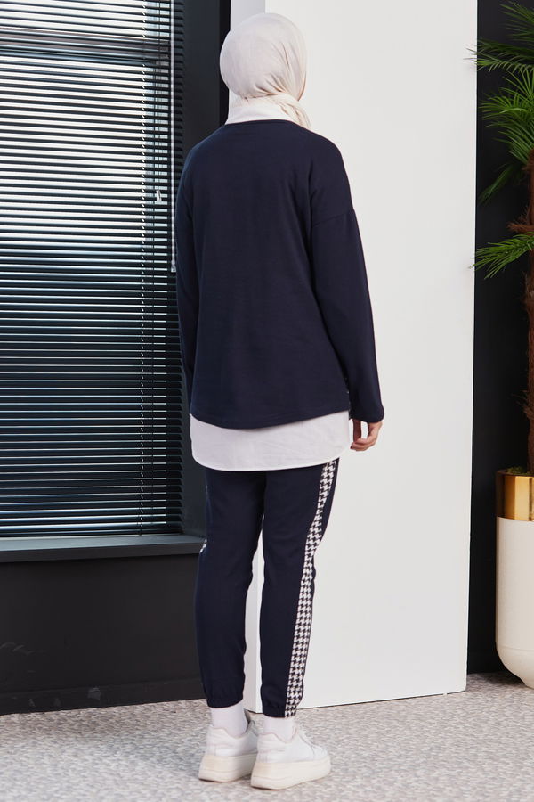 TUNIK PANTOLON Lacivert - 8830