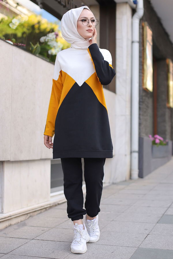 TUNIK PANTOLON Sarı - 3057