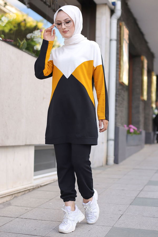 TUNIK PANTOLON Sarı - 3057