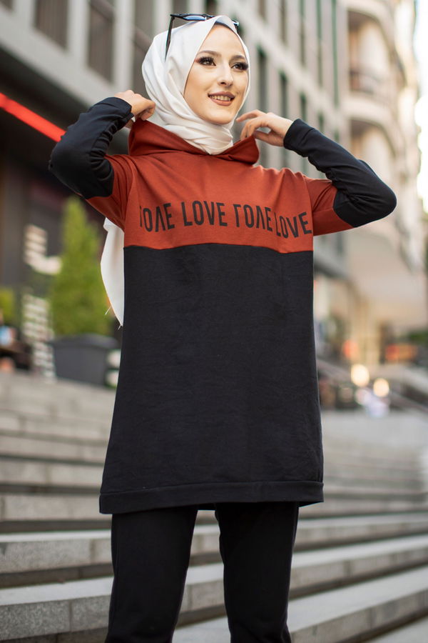TUNIK PANTOLON Kiremit - 8548