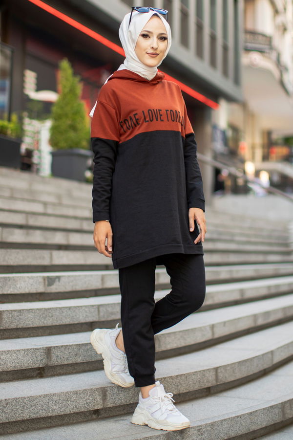 TUNIK PANTOLON Kiremit - 8548