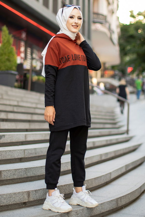 TUNIK PANTOLON Kiremit - 8548