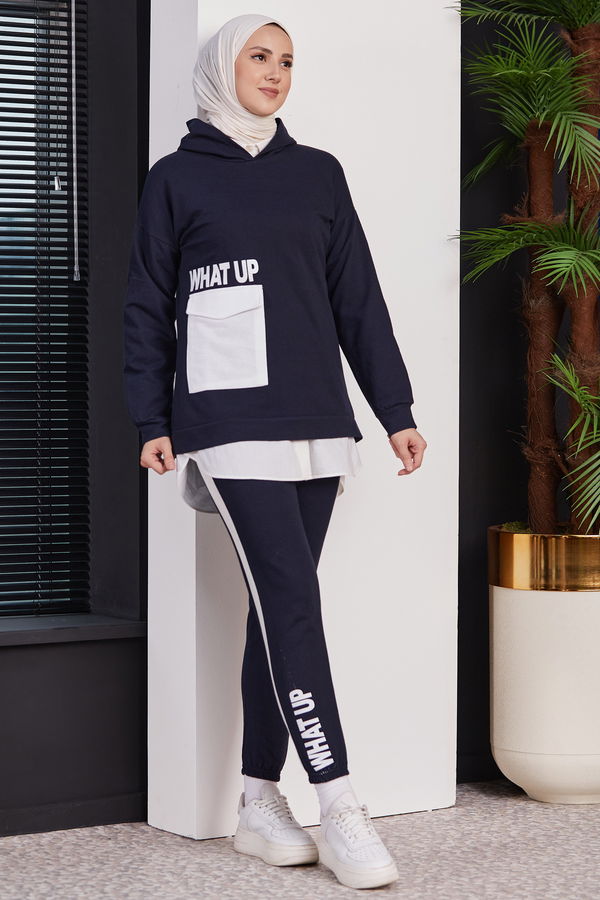 TUNIK PANTOLON Lacivert - 3474 LACİVERT