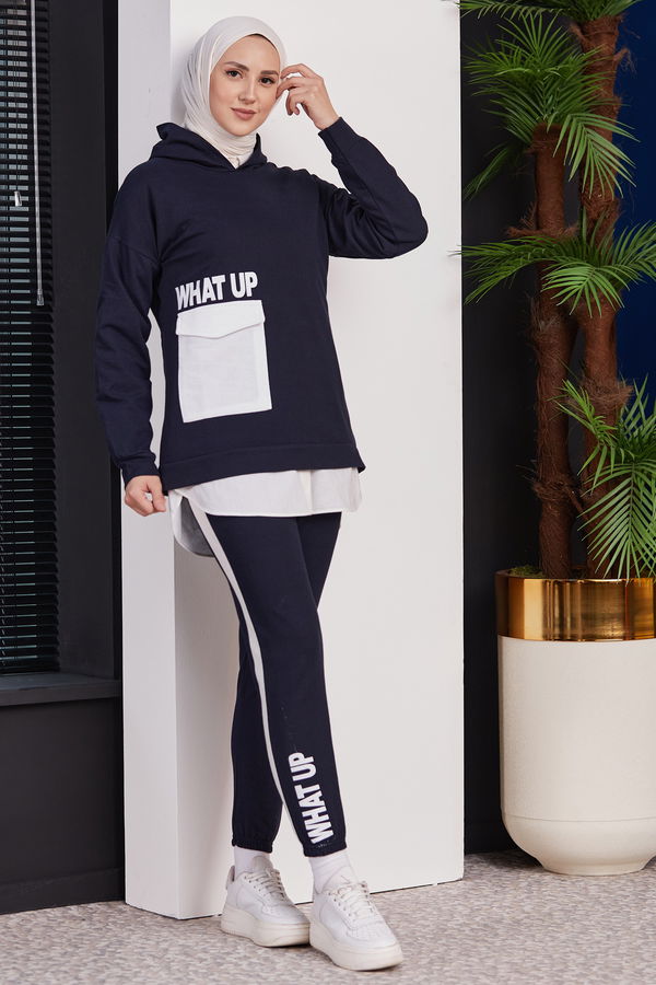 TUNIK PANTOLON Lacivert - 3474 LACİVERT