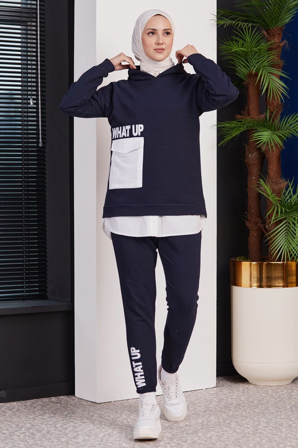 TUNIK PANTOLON Lacivert - 3474 LACİVERT