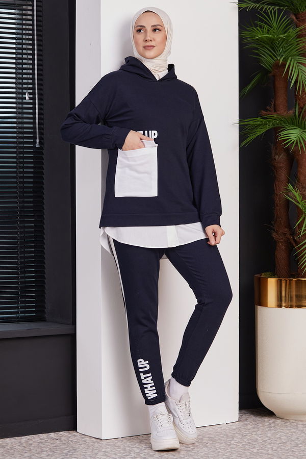 TUNIK PANTOLON Lacivert - 3474 LACİVERT