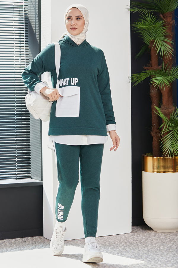 TUNIK PANTOLON Yeşil - 3474 YEŞİL