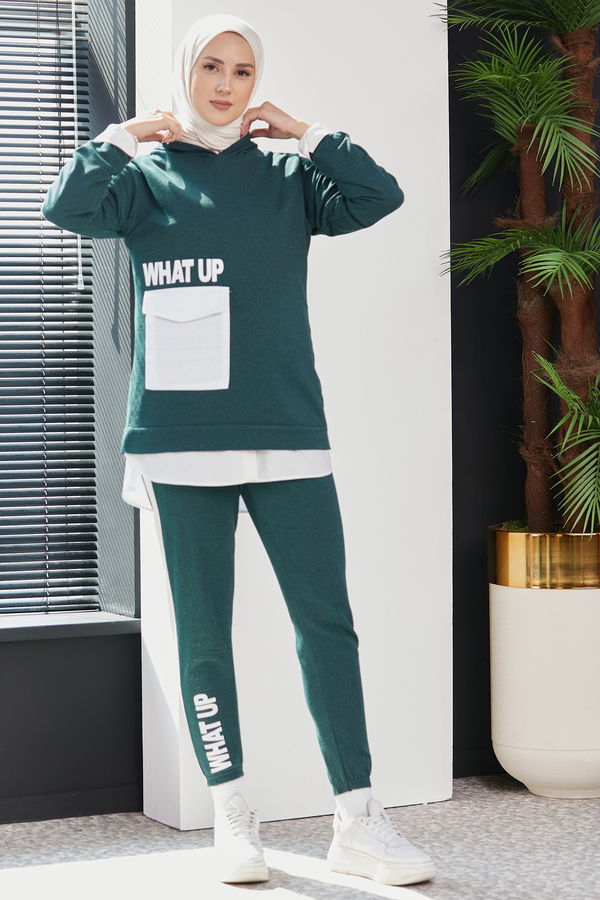 TUNIK PANTOLON Yeşil - 3474 YEŞİL