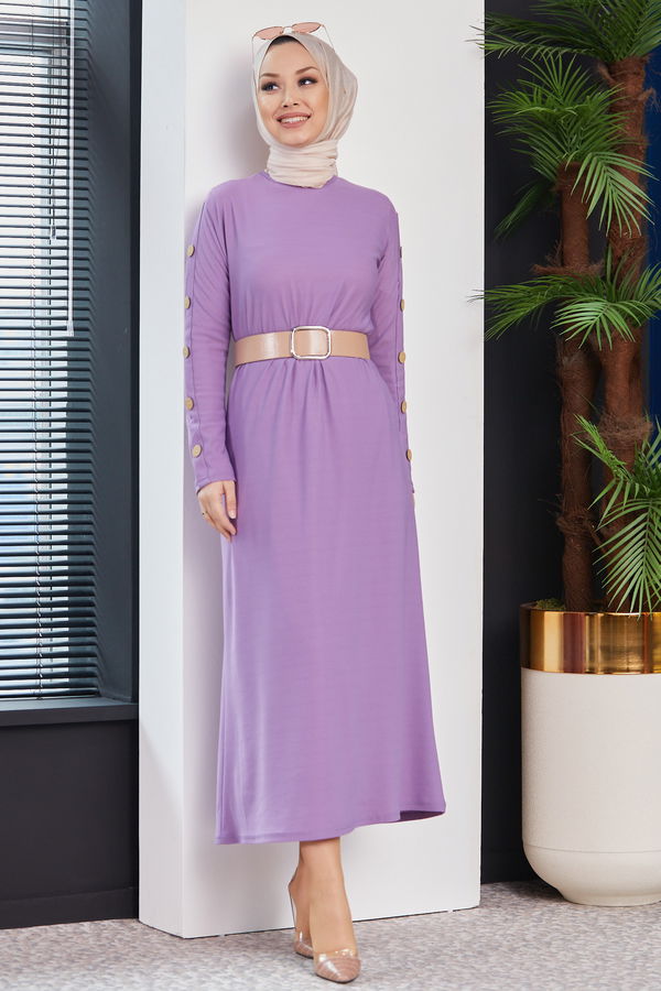 Elbıse Lila - 2789