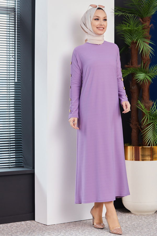 Elbıse Lila - 2789