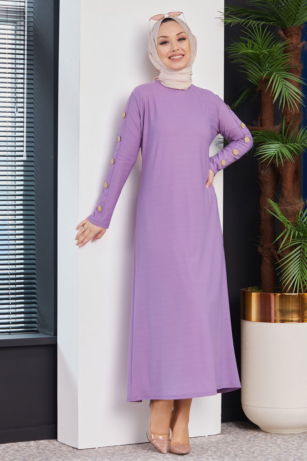 Elbıse Lila - 2789