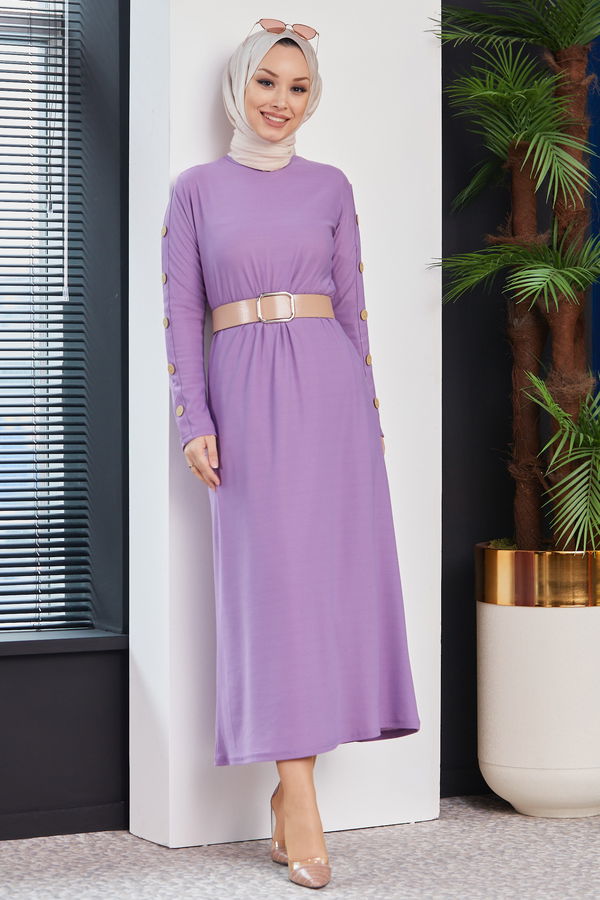 Elbıse Lila - 2789