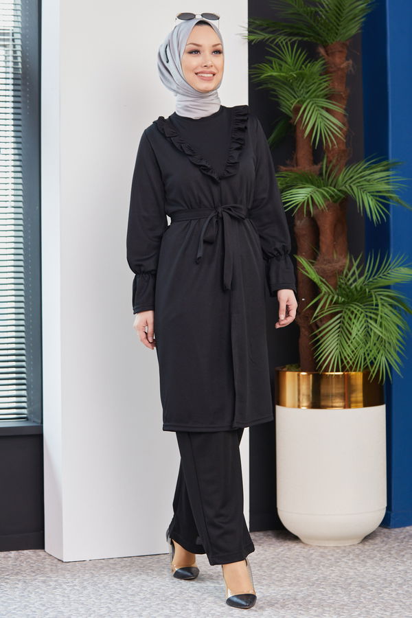 TUNIK PANTOLON Siyah - 3513 SİYAH