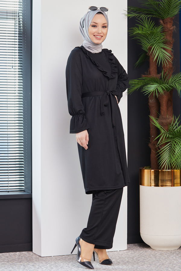 TUNIK PANTOLON Siyah - 3513 SİYAH