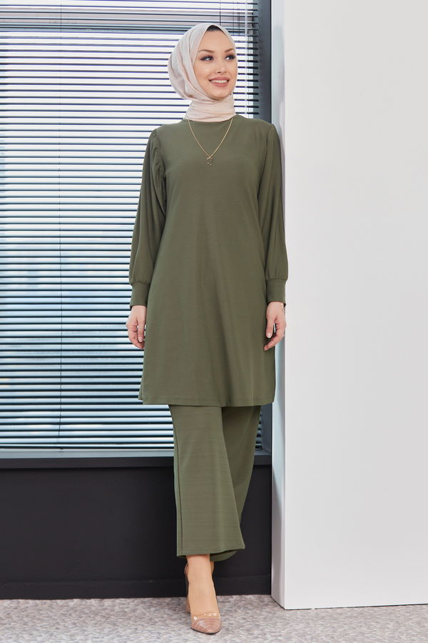 Tunık Pantolon Haki - 3593