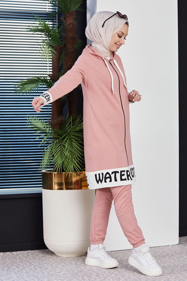 Eşofman Takımı Pembe - 3973 PEMBE
