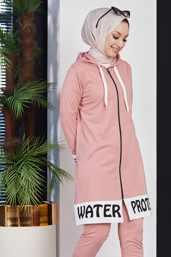 Eşofman Takımı Pembe - 3973 PEMBE