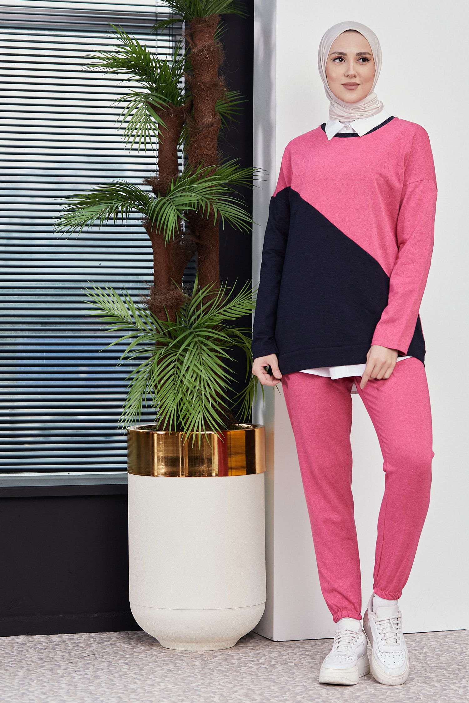TUNIK PANTOLON Fuşya - 8820 FUŞYA