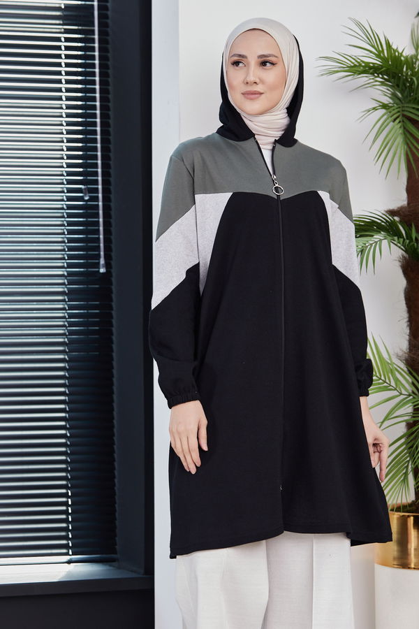 GARNILI TUNIK Haki - 3712 HAKİ