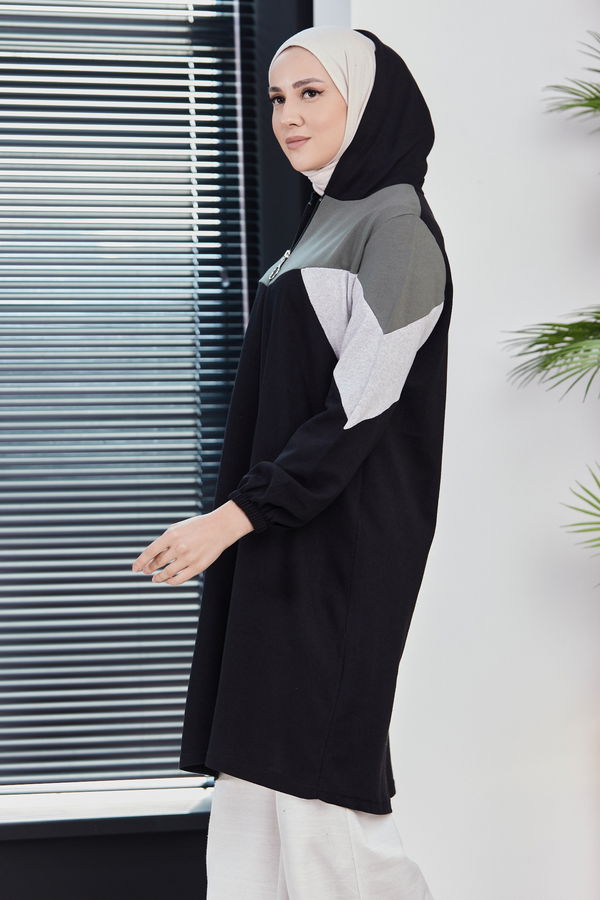 GARNILI TUNIK Haki - 3712 HAKİ