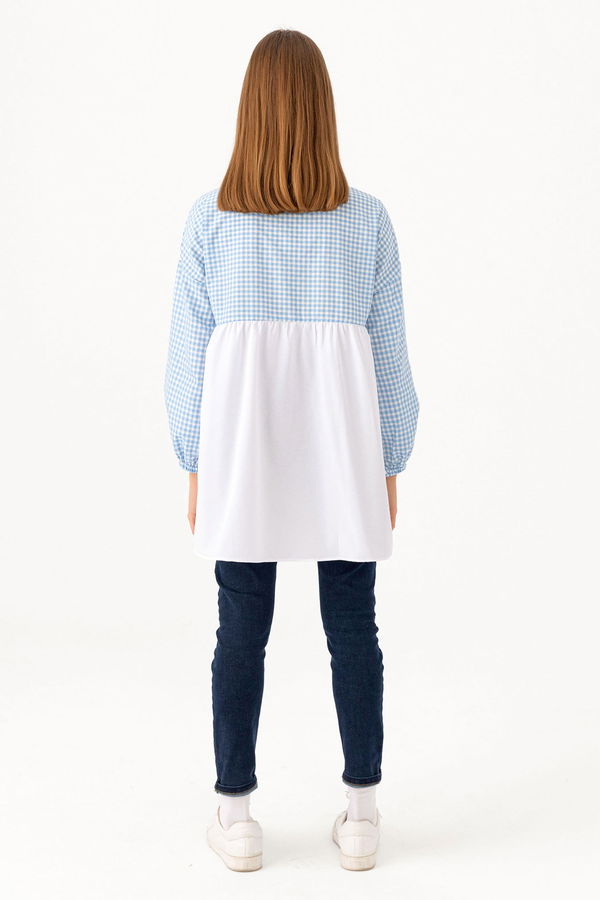 KARELI TUNIK Mavi - 3255 MAVİ