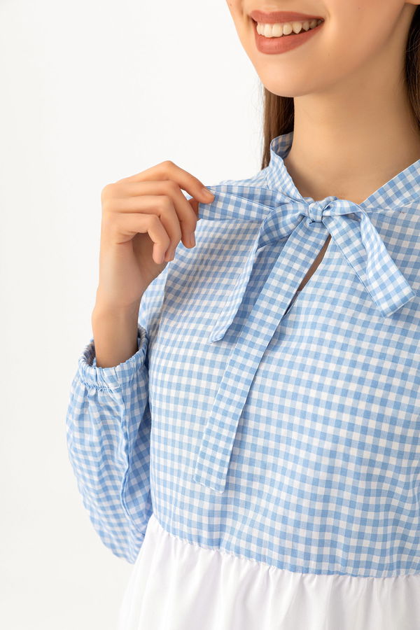 KARELI TUNIK Mavi - 3255 MAVİ