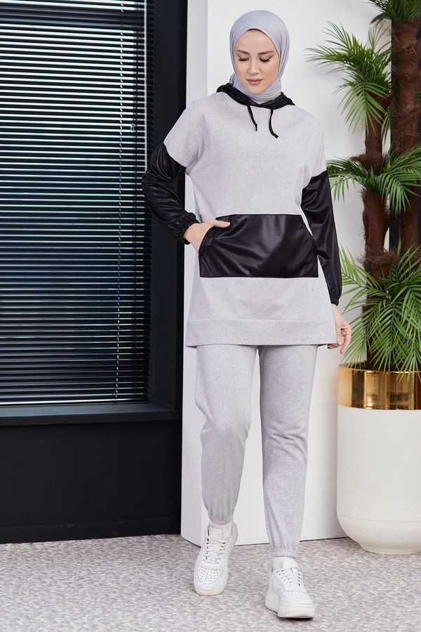 Tunık Pantolon Gri - 3472 GRİ