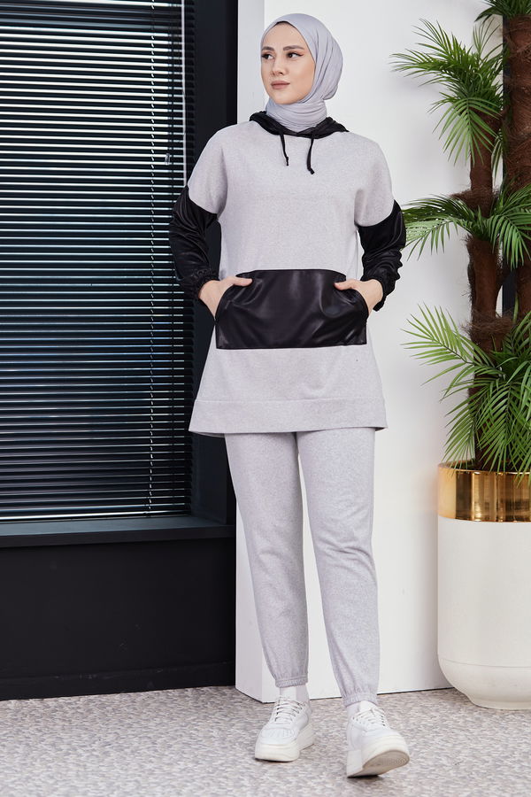 Tunık Pantolon Gri - 3472 GRİ