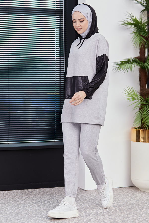 Tunık Pantolon Gri - 3472 GRİ