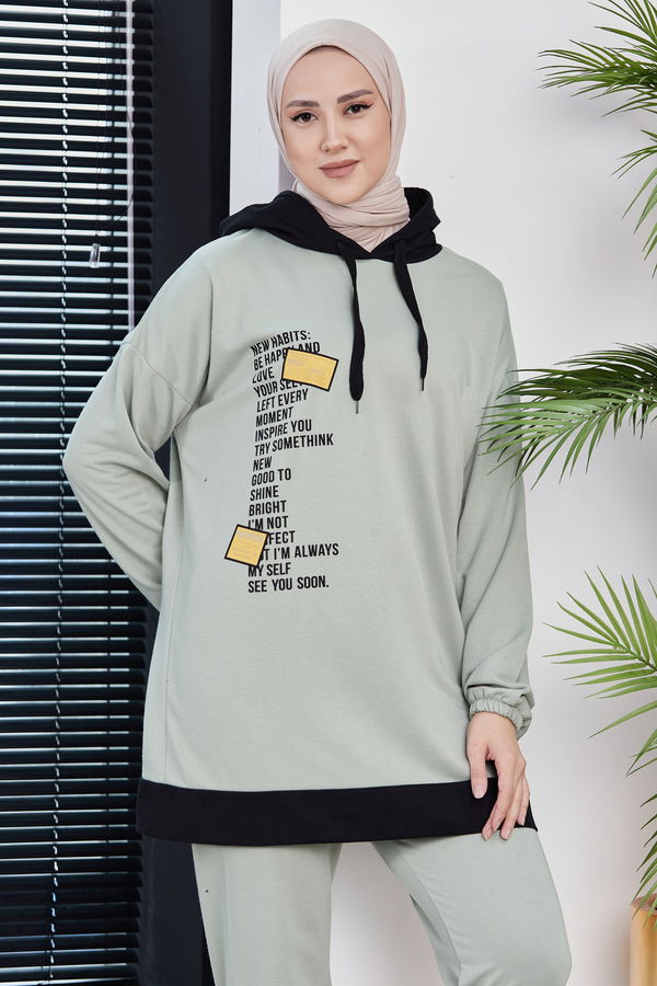 Tunik Pantolon Yeşil - 3927