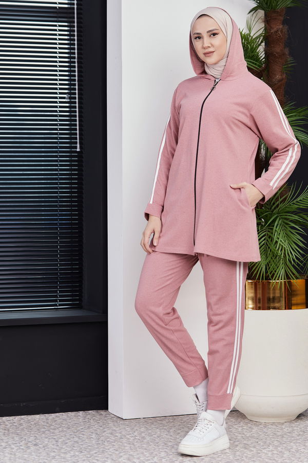 TUNIK PANTOLON Pembe - 4126