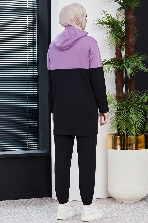 TUNIK PANTOLON Lila - 8548 LİLA