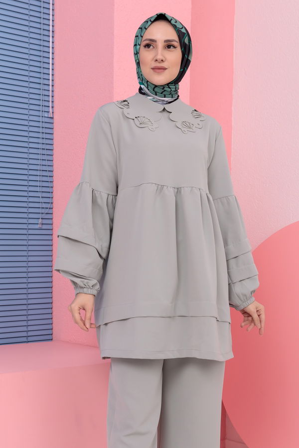 TUNIK PANTOLON Yeşil - 3580 YEŞİL